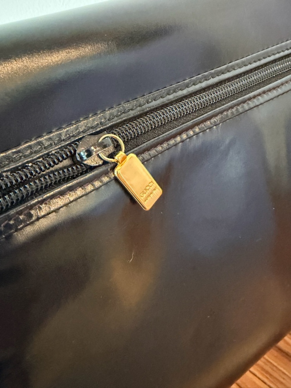 Vintage Gucci leather bag - Picture 5 of 8